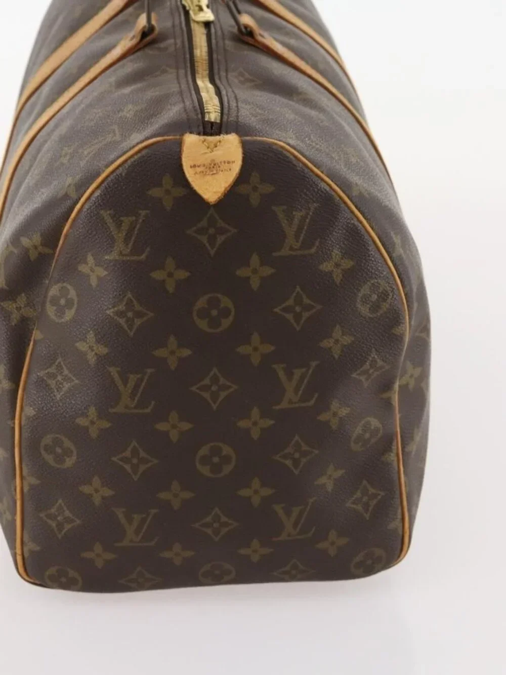 LOUIS VUITTON Monogram Keepall 45 Boston Bag M41428 LV Auth BA10838
